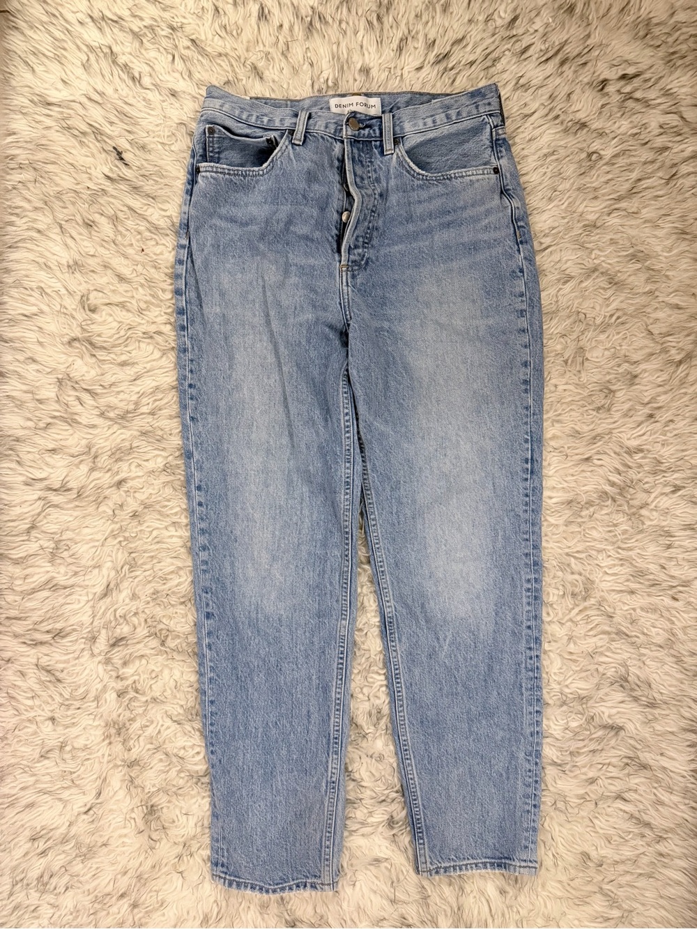 Denim Forum ‘The Boyfriend’ High Rise Loose 28L - 7 Yrs Pctr Ths Bleu